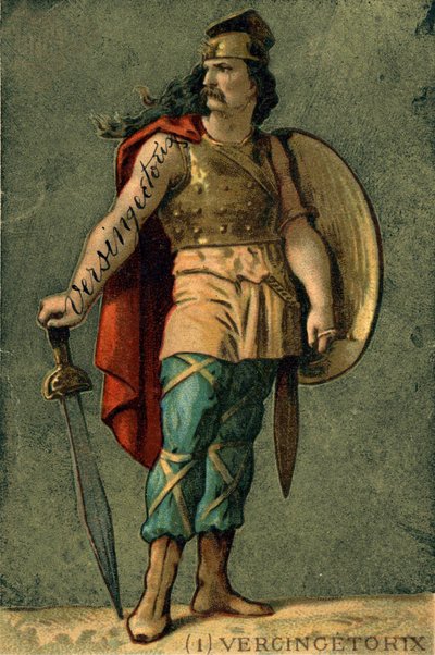 Vercingetorix (kb. ie 72-46), gall vezető alkotó: Unknown artist