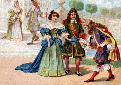 Versailles XIV. Lajos alatt. alkotó: Unknown artist