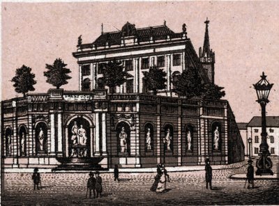 Bécs, Ausztria: kilátás a szökőkútra, Francois Joseph (Francois-Joseph) (Francis Joseph