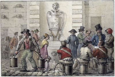 Vízszállítók a szökőkútnál alkotó: Unknown artist