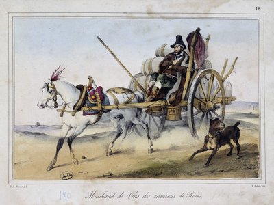 Borkereskedő Róma környékéről alkotó: Unknown artist
