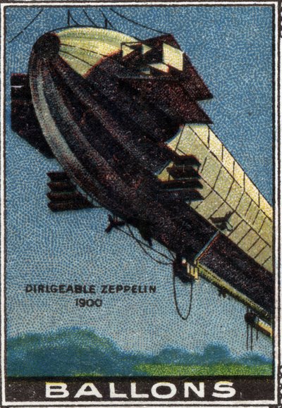 Zeppelin léghajó léggömb alkotó: Unknown Artist