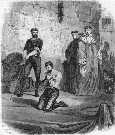Charles de Gontaut báró, majd Biron hercege (1562-1602) halála. alkotó: Unknown artist