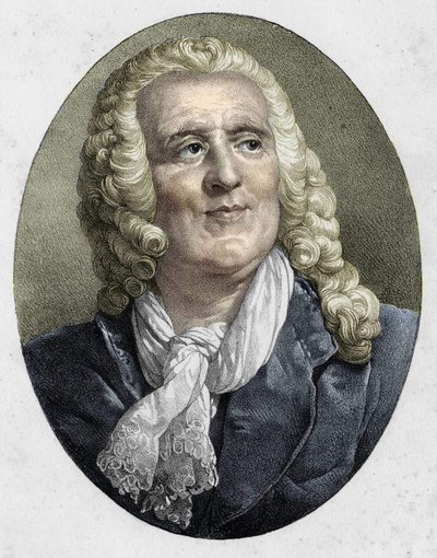 Alexis Piron portréja. francia költő és drámaíró (1689-1773). alkotó: Unknown artist