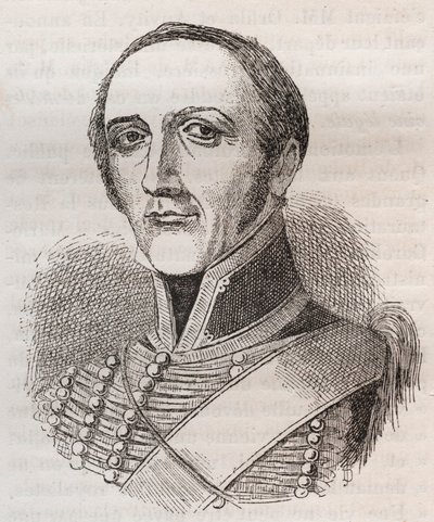 Armand Francois Bon Claude, Bricqueville gróf portréja alkotó: Unknown