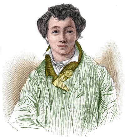 Christian Johann Heinrich Heine (1797-1856) német költő és újságíró portréja. alkotó: Unknown artist