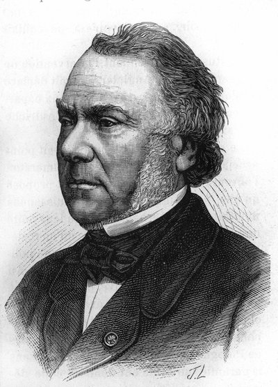 Claude portréja - Alphonse Delangle. 1797-1869 francia bíró és miniszter. alkotó: Unknown artist