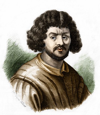 Claude Gellee, Lorrain (1600-1682) francia festő portréja. alkotó: Unknown artist