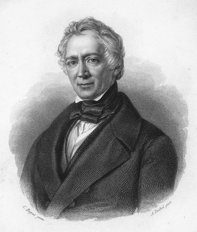 Friedrich von Raumer portréja. századi német történész. alkotó: Unknown artist