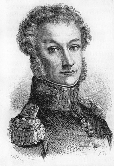 Cambronne tábornok portréja.Cambronne Viccount.Francia tábornok (1770-1842). alkotó: Unknown artist