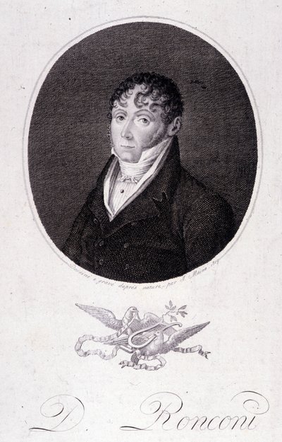 Domenico RONCONI olasz tenor portréja alkotó: Unknown artist