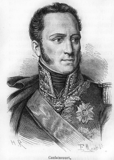 Le Marquis de Caulaincourt (1773-1827), vicenzai herceg, francia tábornok és diplomata portréja. alkotó: Unknown artist