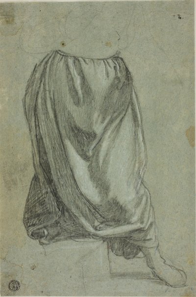 Drapéria vázlat alkotó: Unknown Florentine