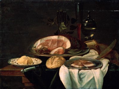 „Csendélet”, 1650. alkotó: Unknown Old Master