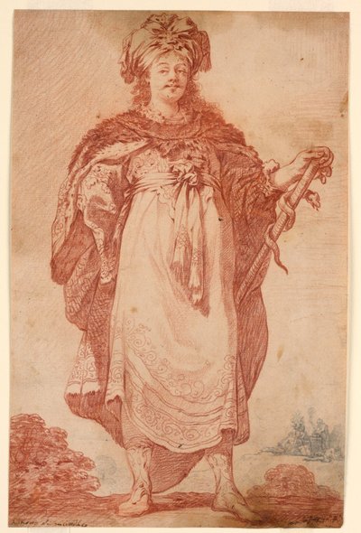 Rajz, Kleobolus, 1650 körül. alkotó: Unknown artistUnknown artist