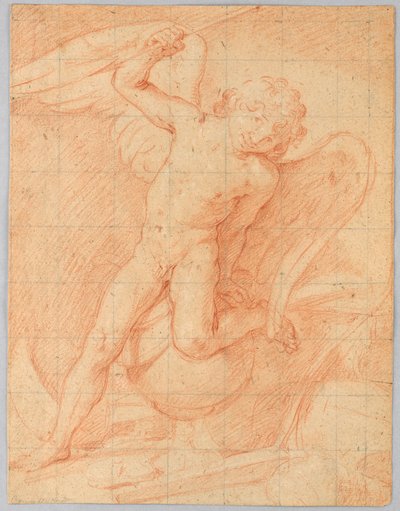Rajz, Ámor, 1650-1700 alkotó: Unknown artistUnknown artist