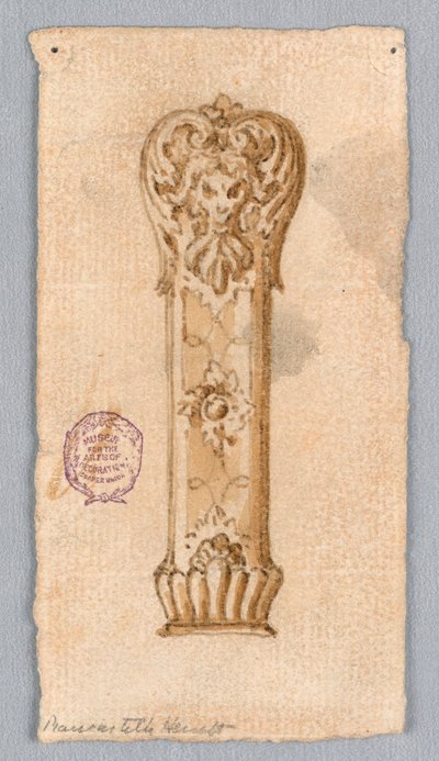 Rajz, Design a Handle, 17-19. század alkotó: Unknown artistUnknown artist