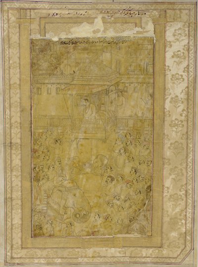 Egy Jahangir-i Darbar alkotó: Unknown artist
