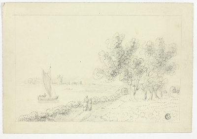 Kikötő vitorlással alkotó: Unknown artist