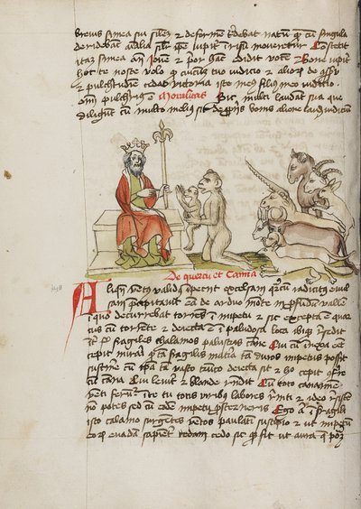 Jupiter előtt térdelő majom alkotó: Unknown artist