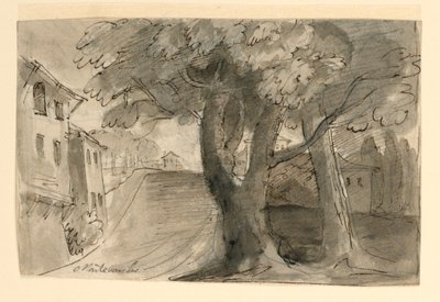 Egy utca Montevarchiban, Arezzo közelében alkotó: Unknown artist