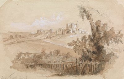 Kilátás a doveri kastélyra alkotó: Unknown artist