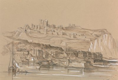 Kilátás Dover városára alkotó: Unknown artist