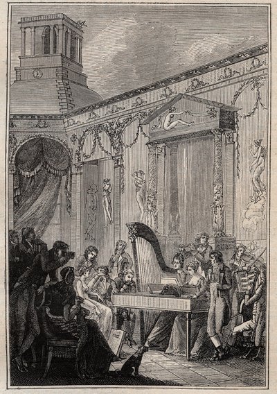 Pierre-Jean Garat (Pierre Jean) 1762-1823 francia zenész és baritonénekes koncertje alkotó: Unknown artist