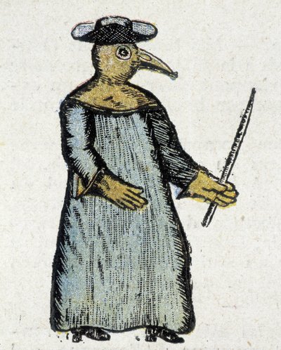 Orvosi ruha pestis idején alkotó: Unknown artist