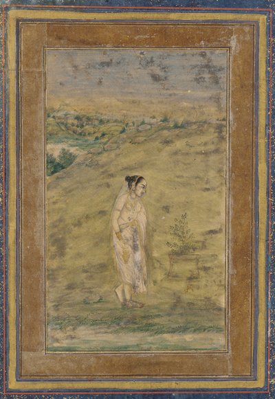 Egy lány a vízparton alkotó: Unknown artist
