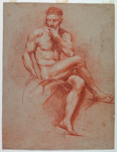 Egy meztelen férfi alkotó: Unknown artist