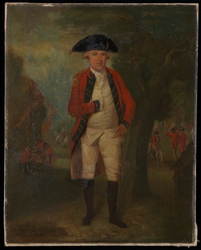 Arthur Tooker Collins tengerészgyalogos vezérőrnagy portréja teljes díszegyenruhában. alkotó: Unknown artist