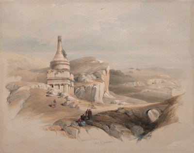 Absolon oszlopa, Josafát völgye alkotó: Unknown artist