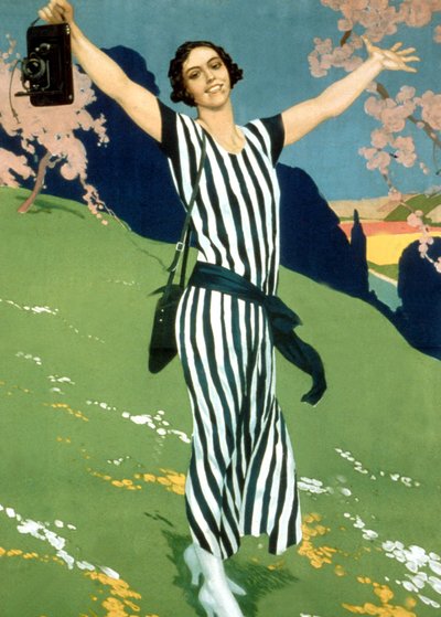 Reklámnyomat Kodak fényképezőgéphez, 20-as évek (nyomtatás) alkotó: Unknown artist