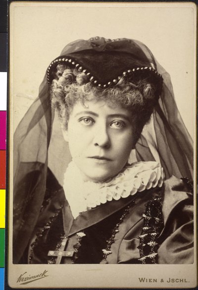 Adele Sandrock mint "Maria Stuart" alkotó: Unknown artist