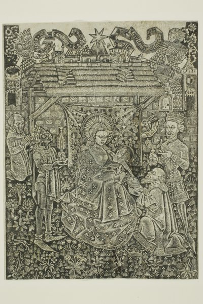A bölcsek imádása alkotó: Unknown artist