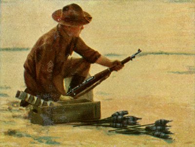 Amerikai gyalogos puskagránátokkal alkotó: Unknown artist