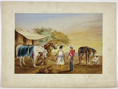 Egy arab lókereskedő alkotó: Unknown artist