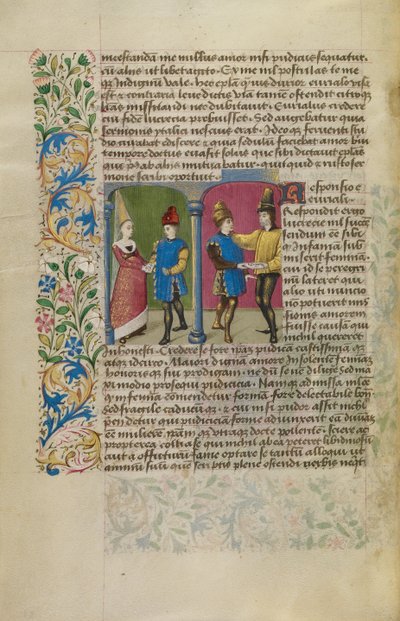 Levélváltás Euryalus és Lucretia között alkotó: Unknown artist