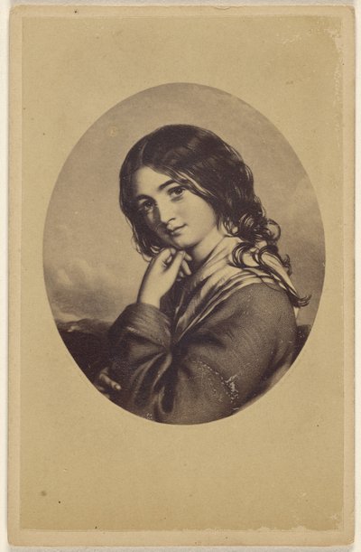 Egy ír lány. [másolat egy festményről] alkotó: Unknown artist