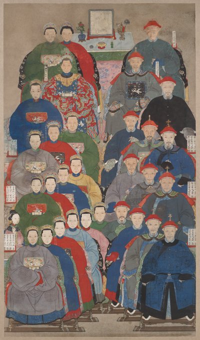 Őscsoport portréja alkotó: Unknown artist