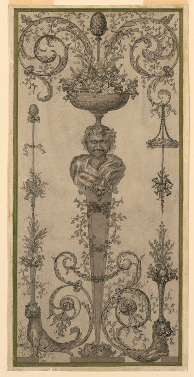Arabesque design panelhez alkotó: Unknown artist