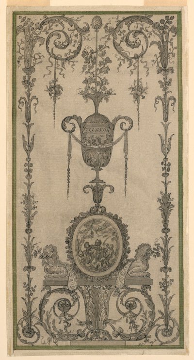 Arabesque design panelhez alkotó: Unknown artist