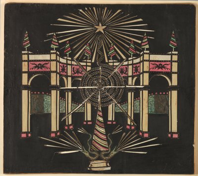Arcade kígyókkal és tűzijátékkal alkotó: Unknown artist