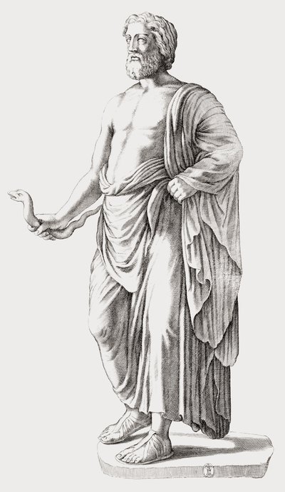Aszklépiosz. Portré. alkotó: Unknown artist