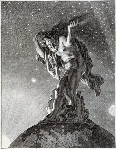 Az égboltot támogató atlasz. alkotó: Unknown artist