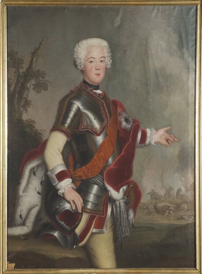 Auguste Guillaume de Prusse, herceg és tábornok – Augustus Vilmos porosz herceg (1722-1758), Anonymous portréja. Olaj, vászon, 18. század első fele. Mérete : 149x117 cm. Nemzeti Múzeum Stockholm alkotó: Unknown artist
