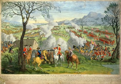 Culloden csata alkotó: Unknown artist