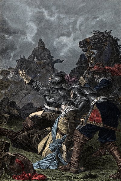 Lutzen csata alkotó: Unknown artist