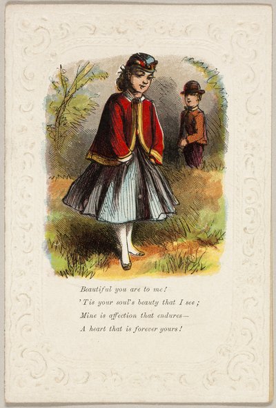 Gyönyörű vagy nekem (Valentine) alkotó: Unknown artist